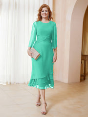Robe en Mousseline Longueur de Mollet avec Veste Spa