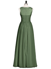 Longueur de Genou Robe Demoiselle d'honneur Courte avec Col en V Olive Verte Grande Taille