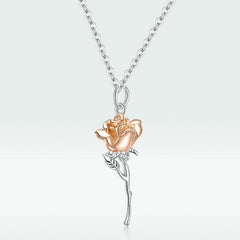 Cadeaux d'anniversaire de collier de fleur de rose