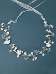 Bandeau de Filles de Mariage avec Perles