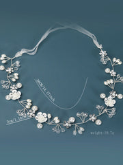 Bandeau de Filles de Mariage avec Perles