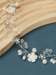 Bandeau de Filles de Mariage avec Perles