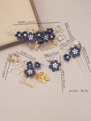 Ensemble de Peigne et Épingles à Cheveux pour la Mariée