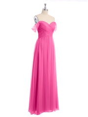 Hors De l'Épaule Col En Cœur Tulle Robe Azalée Grande Taille