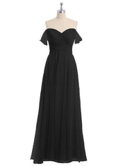 Hors De l'Épaule Col En Cœur Tulle Robe Noir Grande Taille
