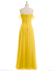 Hors De l'Épaule Col En Cœur Tulle Robe Souci