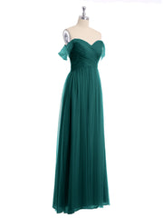 Hors De l'Épaule Col En Cœur Tulle Robe Paon Grande Taille