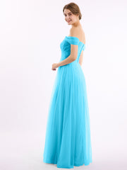 Hors De l'Épaule Col En Cœur Tulle Robe Piscine