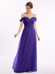 Hors De l'Épaule Col En Cœur Tulle Robe Régence