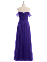 Hors De l'Épaule Col En Cœur Tulle Robe Régence