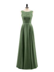 Dentelle Bustier Jupe en Mousseline Robe Longue Olive Verte