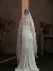 Voile de mariée en dentelle