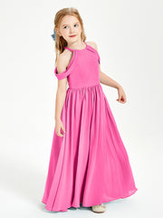 Robes de Demoiselle d'Honneur Junior à Hors de l'Épaule de Rêve Azalée