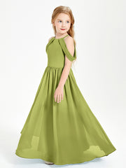 Robes de Demoiselle d'Honneur Junior à Hors de l'Épaule de Rêve Trèfle