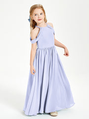 Robes de Demoiselle d'Honneur Junior à Hors de l'Épaule de Rêve Lavande