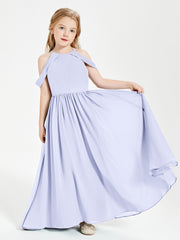Robes de Demoiselle d'Honneur Junior à Hors de l'Épaule de Rêve Lavande