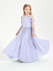 Robes de Demoiselle d'Honneur Junior à Hors de l'Épaule de Rêve Lavande