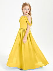 Robes de Demoiselle d'Honneur Junior à Hors de l'Épaule de Rêve Souci