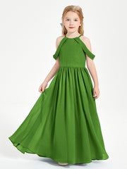 Robes de Demoiselle d'Honneur Junior à Hors de l'Épaule de Rêve Mousse