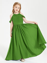 Robes de Demoiselle d'Honneur Junior à Hors de l'Épaule de Rêve Mousse