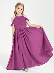 Robes de Demoiselle d'Honneur Junior à Hors de l'Épaule de Rêve Orchidee