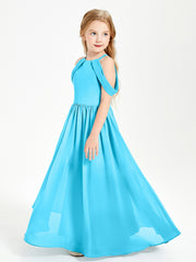 Robes de Demoiselle d'Honneur Junior à Hors de l'Épaule de Rêve Piscine