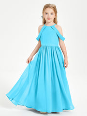 Robes de Demoiselle d'Honneur Junior à Hors de l'Épaule de Rêve Piscine