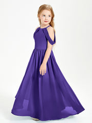 Robes de Demoiselle d'Honneur Junior à Hors de l'Épaule de Rêve Régence